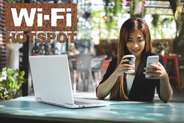 タイ　カフェ　wi-fi