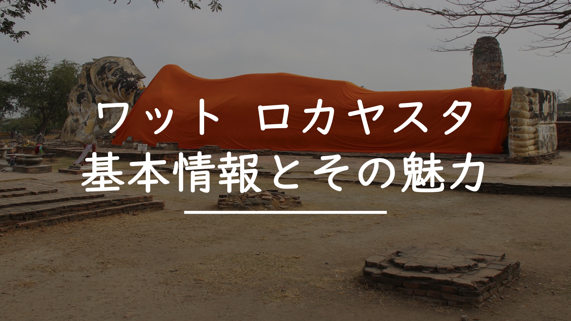 ワット ロカヤスタの基本情報や見所 Wat Lokaya Suttha タイnavi