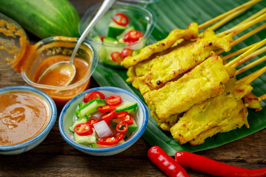 タイ料理:サテ(สะเต๊ะ) - タイNavi