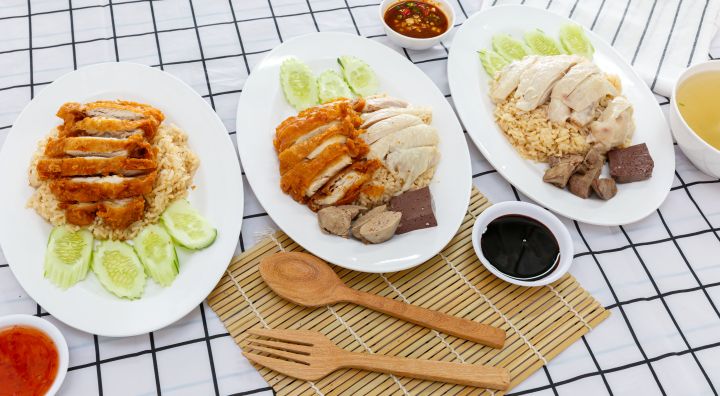 カオマンガイトート