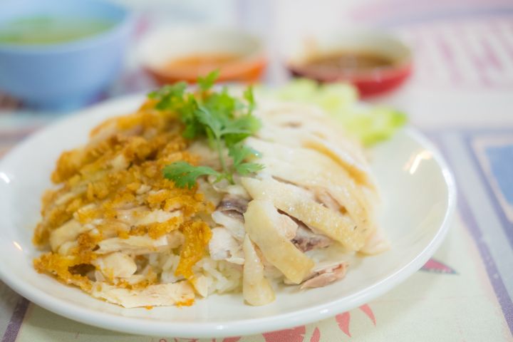 カオマンガイトート