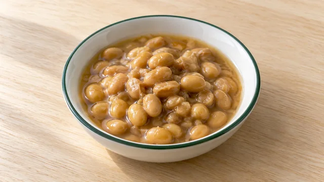 豆の粒が残るタオチオ(タイの発酵大豆調味料)